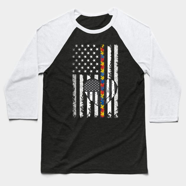 autism awareness Baseball T-Shirt by Jandjprints